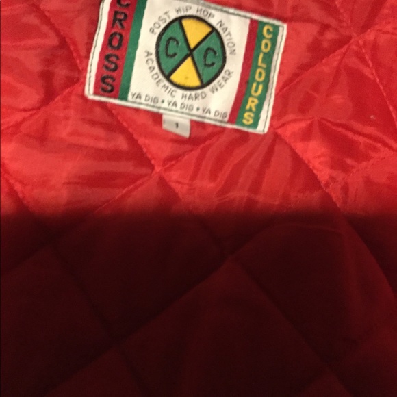 Vintage 90s Cross Colours Jacket Size 1 - Picture 7 of 7